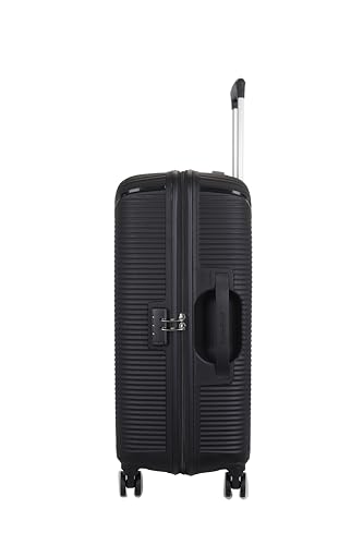 Image of Kamiliant 3PC KAM Double 8 Spinner Wheels Hard Shell Suitcase Nexus DW Set Black, Small, Medium and Large, 79 cm