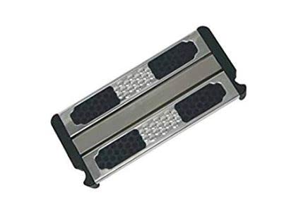 Kit di riparazione Ricambio Piscina. Gradino doppio di sicurezza antiscivolo in acciaio inossidabile A316. Include viti. per scaletta di piscina di larghezza 50 cm.