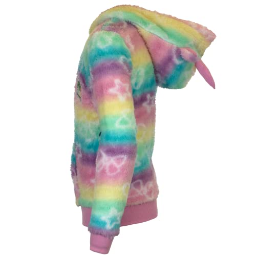Nickelodeon Jojo Siwa Girls Zip-Up Hoodie, Jojo Siwa Zip-Up Hooded Sweatshirt For Girls (Rainbow Gradient, Size 6/6X) #TOP3