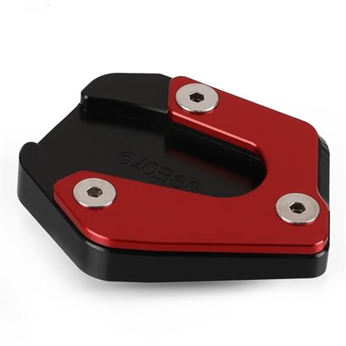 Évitez la chute de votre YZF R15 V3 avec cette extension de béquille moto rouge stable