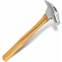 Jeffers Equine Farrier Driving Hammer for Horses Wooden Handle Horseshoe Hammer, Livestock Tool for Hoof Care, Shoeing, Trimming, Nails, Horseshoes, Equestrian Supplies, Steel Head, Toolbox