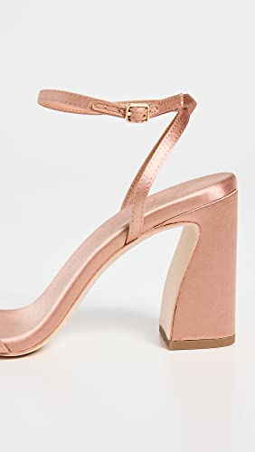 Loeffler Randall Women's Malia Curved Heel Simple Sandals, Blush, Pink, 7 Medium Us #TOP4