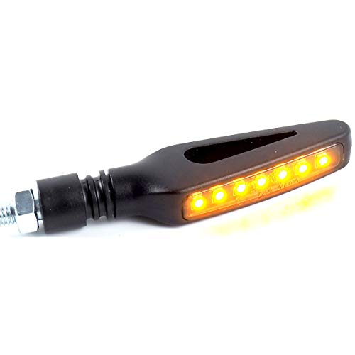 Clignotants LIGHTECH LED en ABS noir au design séquentiel épuré