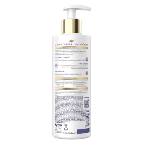 Dove Sérum Hidratante Hialurônico + Dermo Renovador 380ml