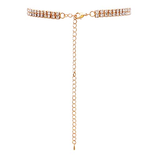 Rosemarie & Jubalee Rainbow Crystal Bow Choker #TOP30