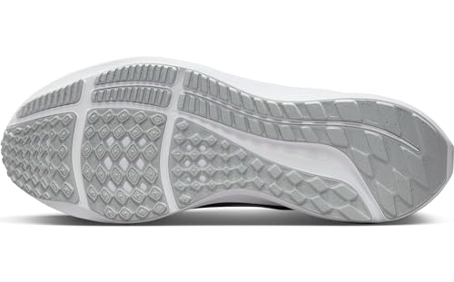 Nike Nike Women's W Air Zoom Pegasus 40Sneaker, White Metallic Silver Pure Platinum, 11 US