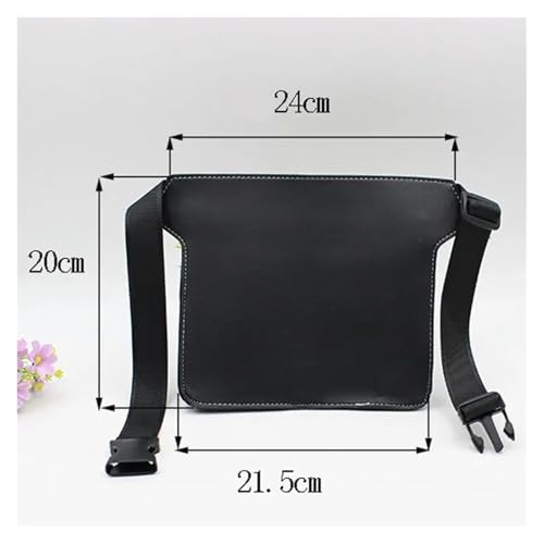 Sac à ciseaux professionnel gris pour coiffeur et outils de salon - 4