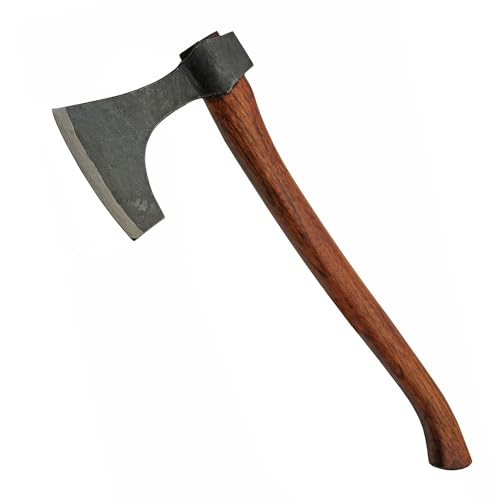 SZCO Supplies 17” Hand Forged Wood Handle Carbon Steel Beard