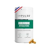 Impulse Nutrition   Curcumine   Extrait de Curcuma, Vitamines C & E   Confort Articulaire, Mobilité & Protection Antioxydante   Immunité   Haute Biodisponibilité   Complément Alimentaire   30 gélules