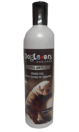 Dog Lovers Herbal Anti-Tick Orange Peel Pet Shampoo 500 ml