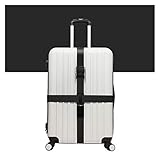 La sangle de bagages est résistante à l'usure, portable, réutilisable et commode pour transporter des bagages.