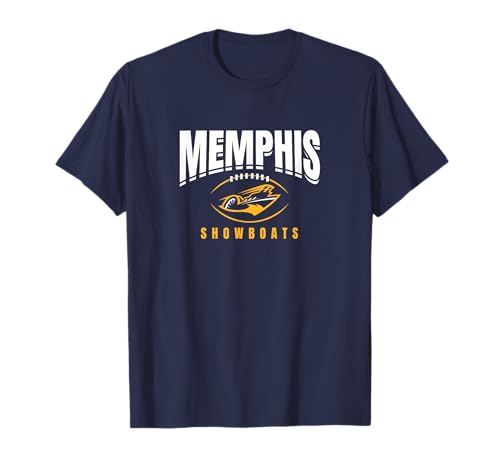 Memphis Showboats: Football Outline T-Shirt
