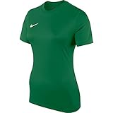 Dri-Fit Technology Nike Damen Dry Team Park VI Football Jersey T-shirt, Pine Grün/Weiß, M
