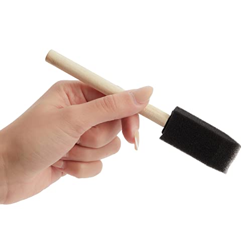 120 Pack Foam Brush Sponge Paint Brush For Acrylic Painting, Arts And Crafts Supplies (1 Inch) #TOP4