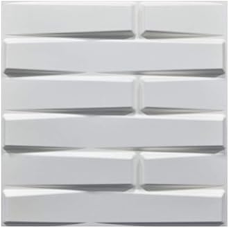 Art3d 32 Sq Ft Decorative 3D Wall Panels for TV Background (Plant Fiber)