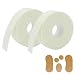 Produktbild Zhongtou 2 Rolle Blasenpflaster Selbstklebend Wasserfeste Pflaster Flexibel Schaum Fingertape für Schutz von Fersen Knöcheln Handgelenken Fingern Knien und 5 Stück Hornhautpflaster 2.5cm*5m