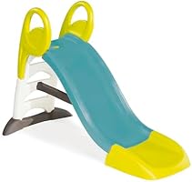 SMOBY GM Slide, Indoor or Outdoor, Wet or Dry, First Slide for Kids. Easy to assemble, for age 2+ years