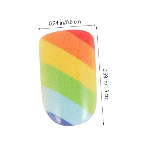 NOLITOY 3 Caixas De Unhas Postiças Infantis Unhas Postiças Para Adolescentes Decoração De Caixão Unh