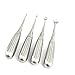 LAJA IMPORTS 4 Spratt BRUN Bone Curette Size 000,1,4, and 6