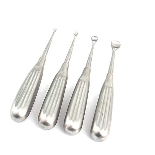 PRECISE CANADA: 4 Spratt BRUN Bone Curette Size 000,1,4, and 6