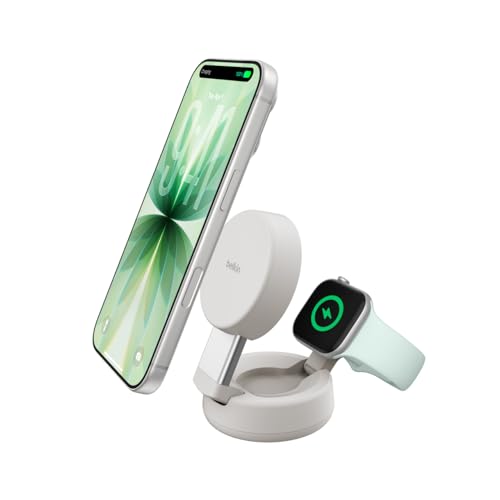 Belkin 25W QI2 2-IN-1 WIRELESS CHARGING STAND ���C�����X�[�d�X�^���h (MASS) �T���h WIZ043dqSD
