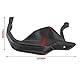 Anxin Motorrad Handschützer ABS Kunststoff Handschützer S1000XR F800GS R1200GS R1200GS LC 2013-2018 R1250GS/ADV 2018 2019 Schwarz