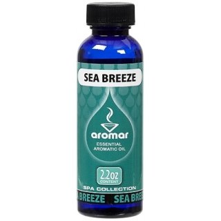 AROMAR SEA BREEZE ESSENTIAL AROMATIC OIL 2.2OZ, 100% PURE & NATURAL (Brisa Marina)