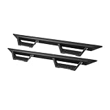 Matte Black Modular Drop Step Side Nerf Bars Rail Running Boards Compatible with 04-12 Chevy Colorado/GMC Canyon Extended Cab