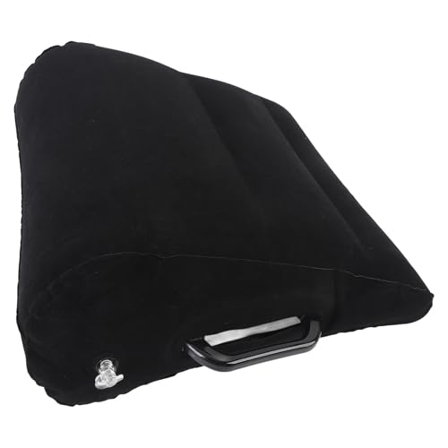 Miniatura 2 de Almohada Inflable De Cuña, Almohada De Viaje Portátil Con Superficie Suave Para Parejas, Soporte De Espalda, Elevación De Piernas, Uso Doméstico Y Exterior, 50 X 38 Cm