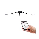 Paulmann 93999 Plug & Shine Zigbee Controller für Außenleuchten IP68 SmartHome max. 75 Watt Steuerung dimmbar, Kunststoff, Schwarz