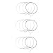 VICASKY 12pcs Steel Coated Copper Alloy Banjo Strings Set Replacement Parts for String Banjo for Beginners and Performers
