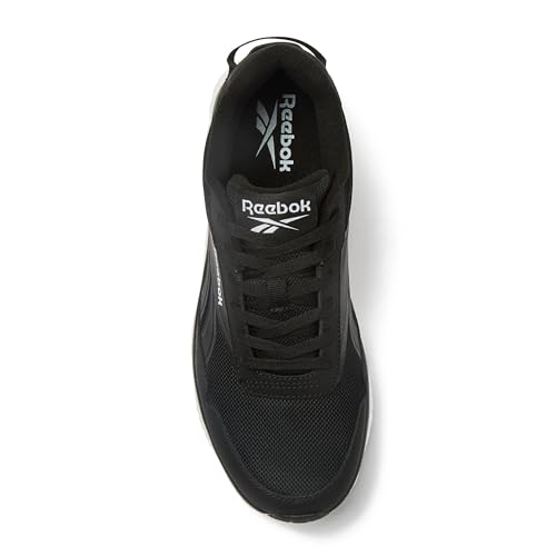Reebok Swiftstrike Running Mens Shoes, Athletic Workout Training Sneakers, Gym Shoes Men, Black/Black/White, 13 X-Wide by Reebok - Image 4