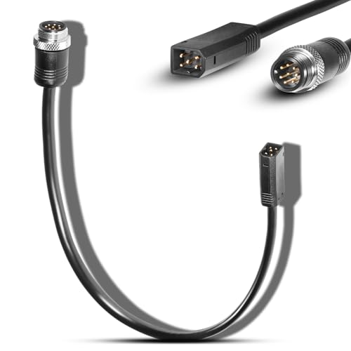 Bzumperyz 720074-12 AS EC QDE 12 Ethernet Adapter Cable Compatible with Humminbird Helix 7 G2N & G3N Models, All Helix 8, Helix 9, Helix 10, Helix 12 and Helix 15 Fish Finders by Bzumperyz - Used condition - US$9.39
