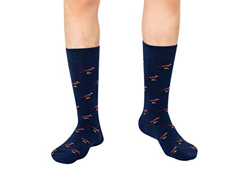 AUSCUFFLINKS Cardinal Bird Socks For Him | Cardinals Fan Fun Socks Gift for Her | Bird Lover Happy Gift Socks Quirky Novelty Present for Dad | Socks for Mum (Cardinal Bird)4