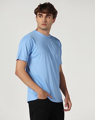 Image of INKKR Men's Short Sleeve Round Neck Dry Fit Multicolor T-Shirt Combo