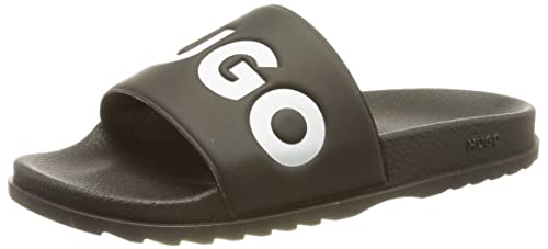 HUGO Match_it_Slid_rblg, Slider Hombre, Black2, 44 EU