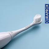 Curaprox Hydrosonic Końcówki Do Szczoteczek Sensitive Duo – do delikatnej pielęgnacji dziąseł | Soniczna szczoteczka do zębów końcówki zamienne, 2-Pack/Made in Switzerland