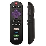 Universal Remote Control for All Roku Smart TV LED,HD,4K TV Remote with Netflix/Sling/Hulu/Now...