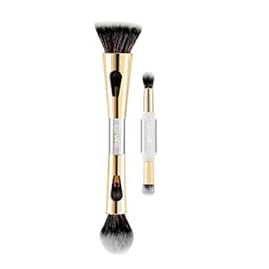 MARS 4 in 1 Travel Brush | With Ultra Soft Bristles | Face Powder Blending BrushBs02 | Dense and Fluffy brush BS02