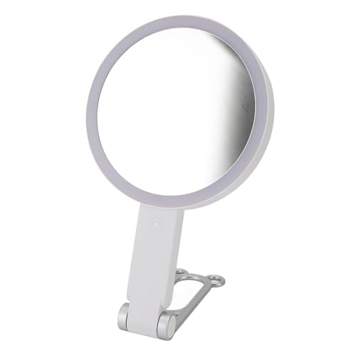 Espejo de Maquillaje LED ZJchao Cuadrado con Luz y Batería miniatura 3