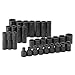 SK Hand Tools 4053 30-Piece 1/2-Inch Drive 6 Point Standard and Deep Metric Impact Socket Set