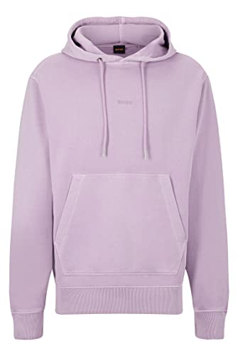 BOSS Herren Wefadehoody Shirt, Light/Pastel Purple, M EU