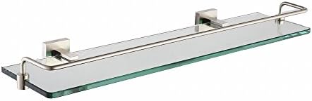 Kraus Kea-14445Bn Aura Bathroom Accessories - Shelf With Railing Brushed Nickel