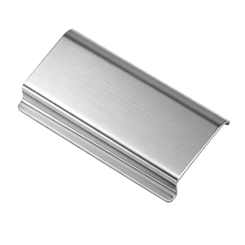 Abeicy 30pcs Window Screen Spline Channel Pull Lift Tabs, C Shape Aluminum Anti-UV Pull Tabs, Universal Hollow Spine Channel Lift
