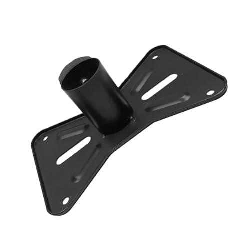 Generisk 1 st roterbar 35 mm metallmontering stativ poler DJ högtalare hållare adapter top cap pro audio utrustning stående hållare hållare