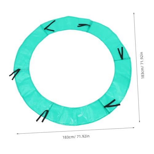 Coussin de sécurité pour trampoline rond idéal pour sécuriser les jeux de jardin - 2