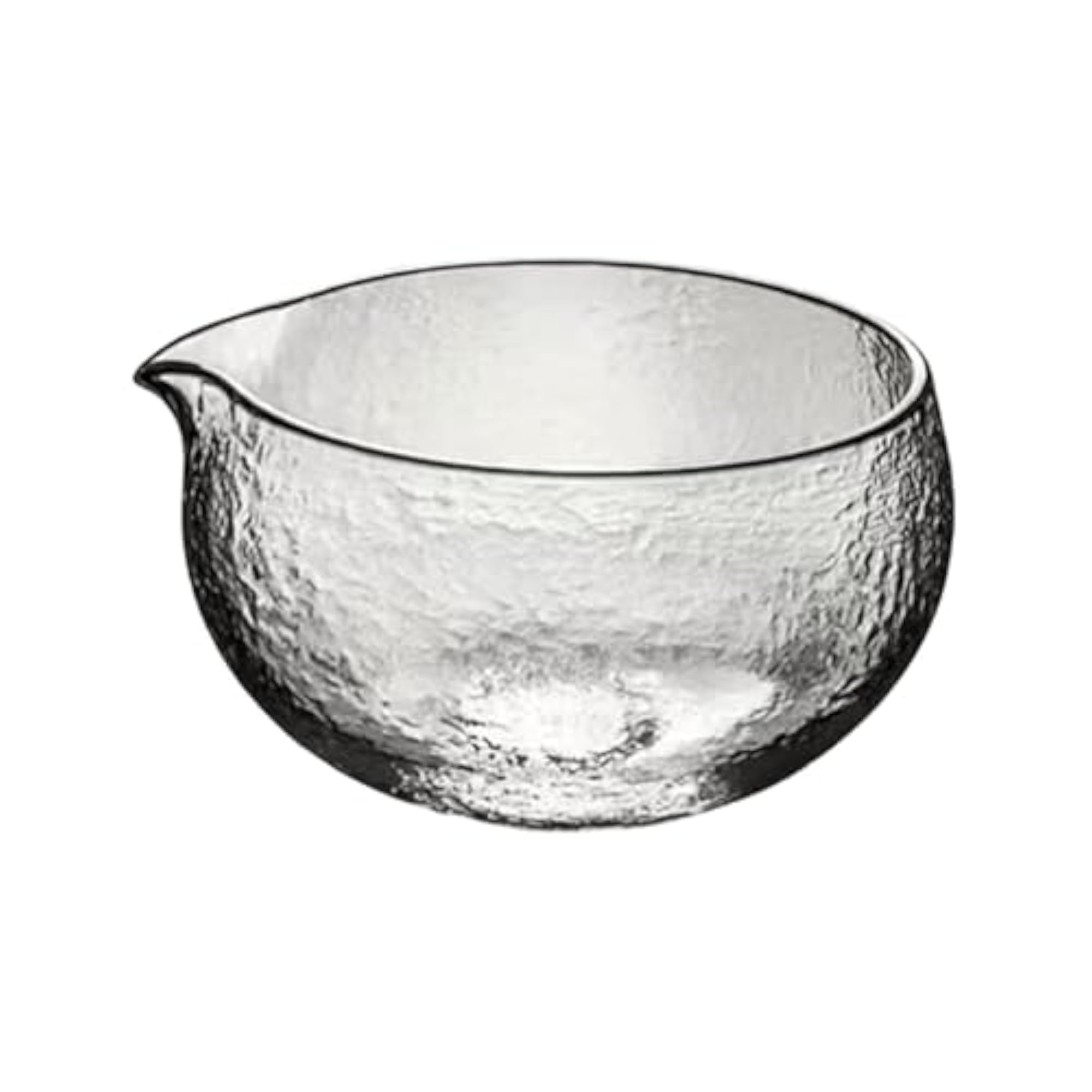 Hammered Texture Matcha Bowl for Japanese Preparation