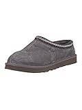 UGG Men's TASMANS Slipper, Dark Grey, 10