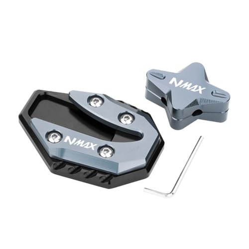 Extension de béquille latérale moto pour NMAX 155 125 en aluminium
