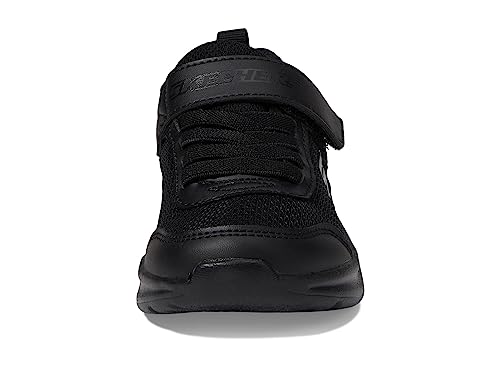 Skechers Unisex-Child Dynamatic, Black/Black1, 11 Little Kid